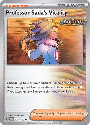 Professor Sada's Vitality (PAR-170) (Reverse Holofoil)