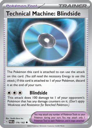 Technical Machine: Blindside (PAR-176) (Reverse Holofoil)