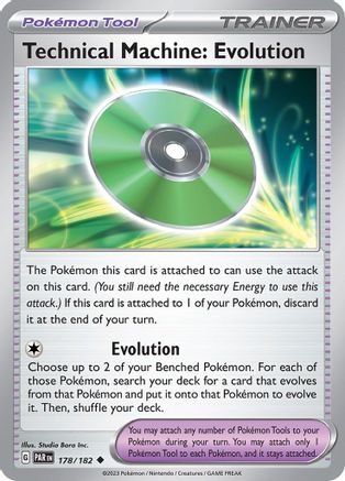 Technical Machine: Evolution (PAR-178) (Reverse Holofoil)