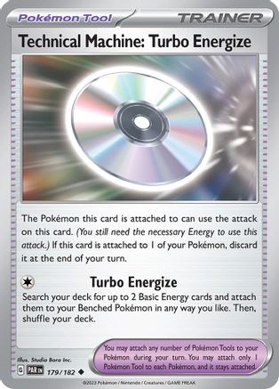 Technical Machine: Turbo Energize (PAR-179) (Reverse Holofoil)