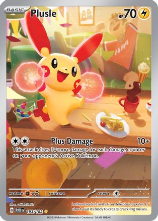 Plusle (PAR-193) (Holofoil)