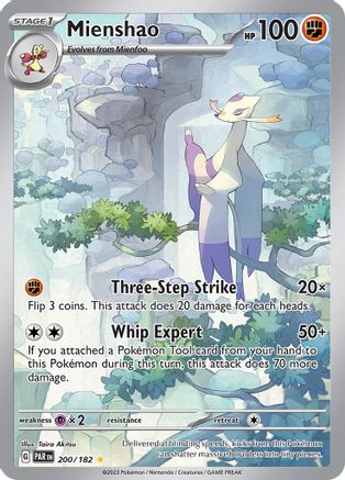 Mienshao (PAR-200) (Holofoil)