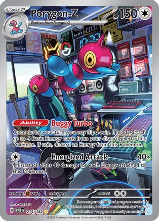 Porygon-Z (PAR-214) (Holofoil)