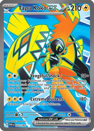 Tapu Koko ex (PAR-222) (Holofoil)