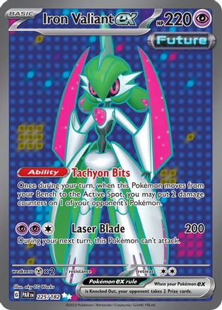 Iron Valiant ex (PAR-225) (Holofoil)