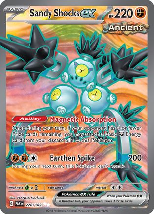 Sandy Shocks ex (PAR-228) (Holofoil)