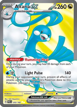 Altaria ex (PAR-232) (Holofoil)