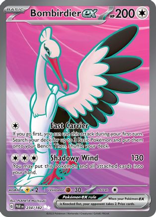 Bombirdier ex (PAR-234) (Holofoil)