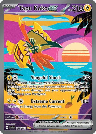 Tapu Koko ex (PAR-247) (Holofoil)
