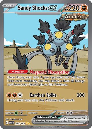 Sandy Shocks ex (PAR-250) (Holofoil)