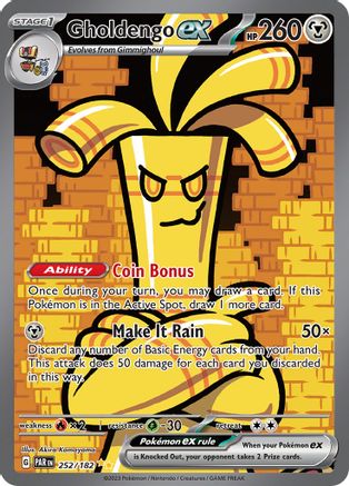 Gholdengo ex (PAR-252) (Holofoil)