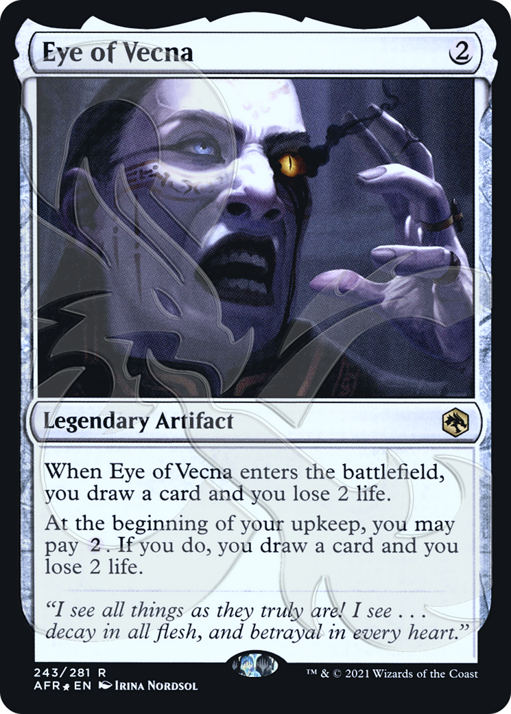 Eye of Vecna (AFR&-243A) (Foil)