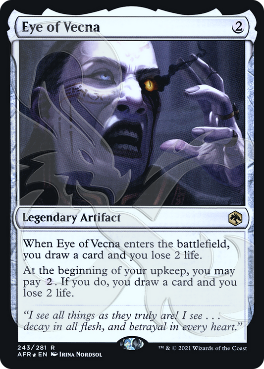 Eye of Vecna (AFR&-243A) (Foil)