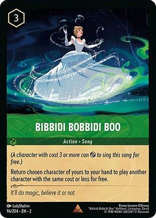 Bibbidi Bobbidi Boo (2-096) (Cold Foil)