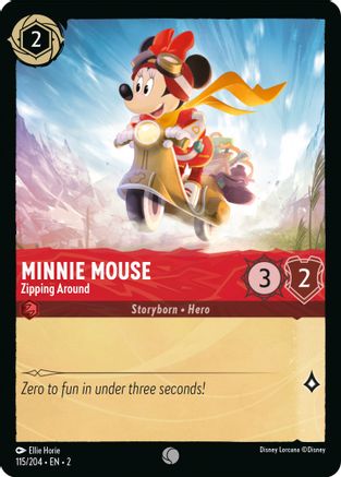 Minnie Mouse - Zipping Around (2-115)