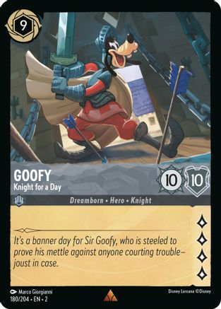 Goofy - Knight for a Day (2-180) (Cold Foil)