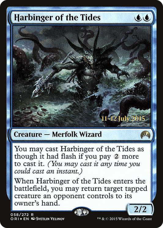 Harbinger of the Tides (PRE-58S) (Foil)