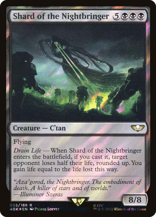 Shard of the Nightbringer (40K-55★) (Surge Foil)