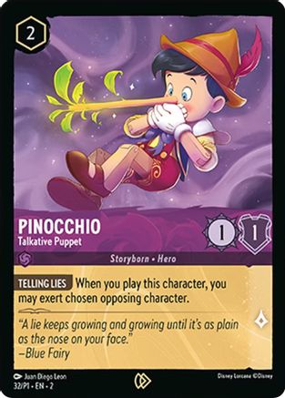 Pinocchio - Talkative Puppet (DLPC-032) (Cold Foil)