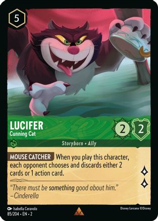 Lucifer - Cunning Cat (2-085) (Cold Foil)