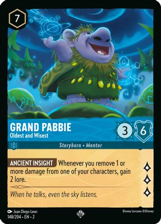Grand Pabbie - Oldest and Wisest (2-148) (Cold Foil)