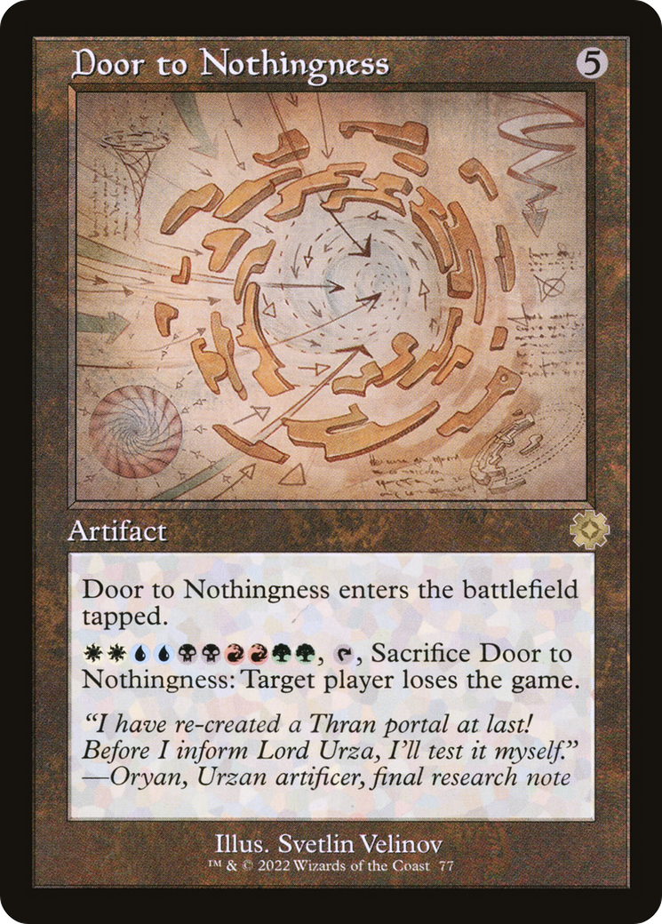 Door to Nothingness (BRR-077)