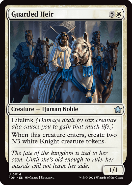 Guarded Heir (FDN-014) (Foil)