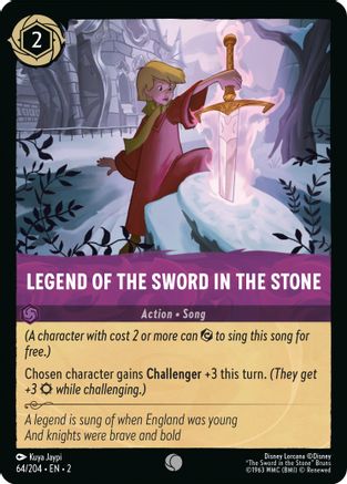 Legend of the Sword in the Stone (2-064) (Cold Foil)