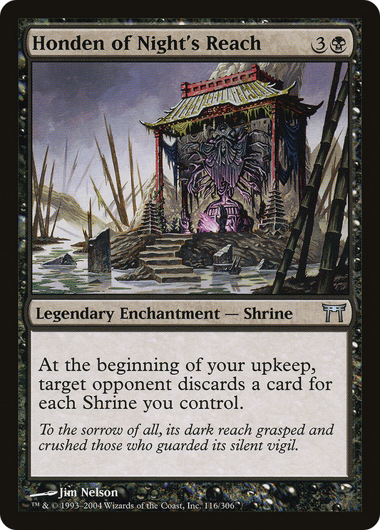 Honden of Night's Reach (CHK-116) (Foil)