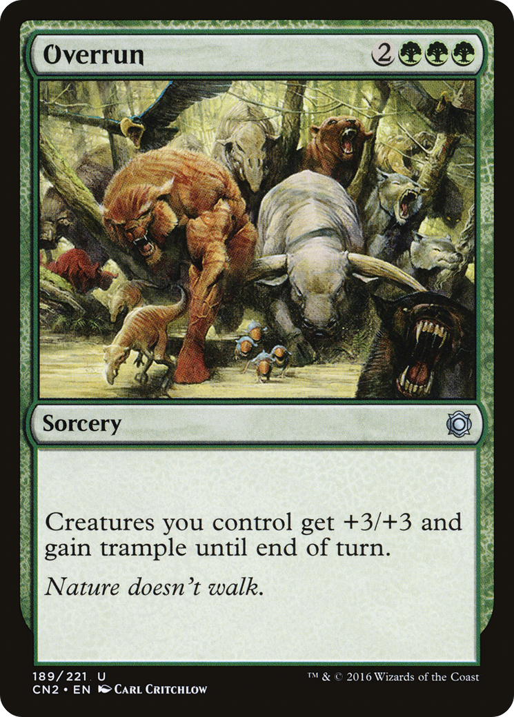Overrun (CN2-189) (Foil)