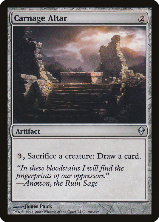 Carnage Altar (ZEN-198) (Foil)