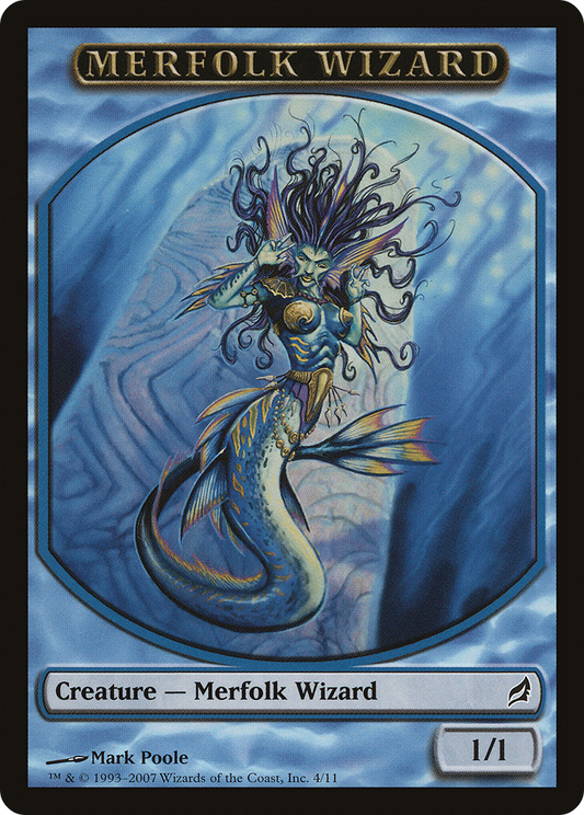 Merfolk Wizard Token (LRW-004)