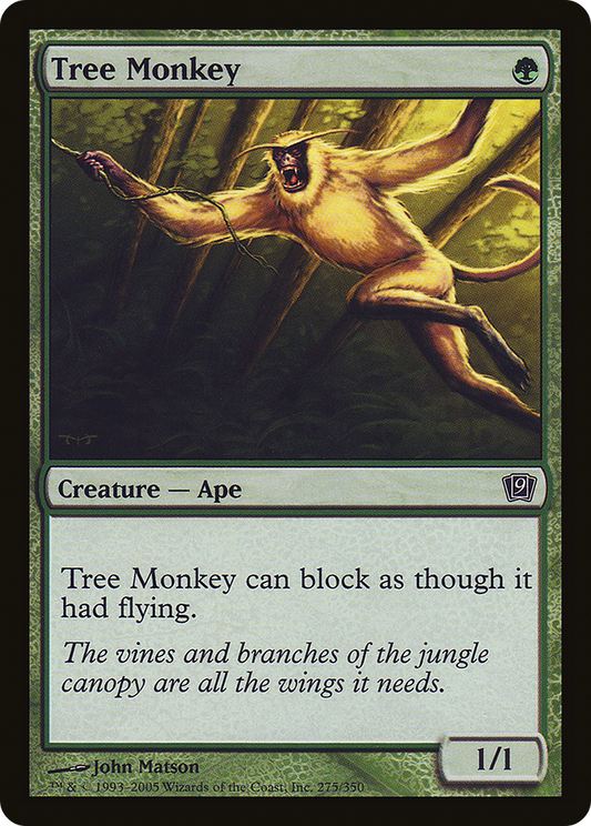 Tree Monkey (9ED-275★) (Foil)