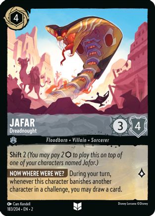Jafar - Dreadnought (2-183) (Cold Foil)