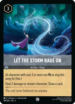 Let the Storm Rage On (2-199) (Cold Foil)