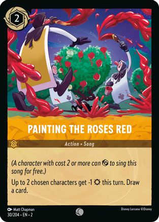 Painting the Roses Red (2-030) (Cold Foil)