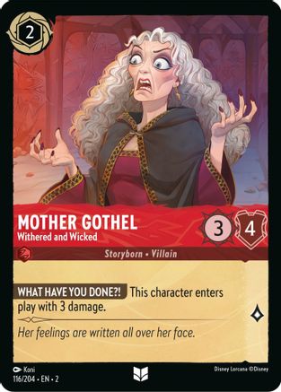 Mother Gothel - Withered and Wicked (2-116)