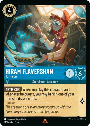 Hiram Flaversham - Toymaker (2-149) (Cold Foil)
