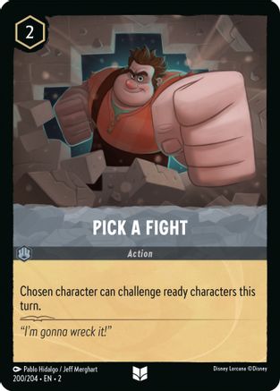Pick a Fight (2-200)