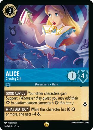 Alice - Growing Girl (2-137) (Cold Foil)