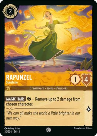Rapunzel - Sunshine (2-020) (Cold Foil)
