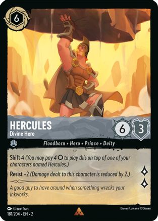 Hercules - Divine Hero (2-181) (Cold Foil)