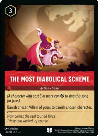 The Most Diabolical Scheme (2-131) (Cold Foil)