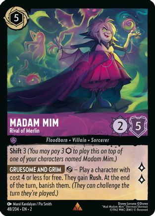 Madam Mim - Rival of Merlin (2-048) (Cold Foil)