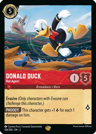 Donald Duck - Not Again! (2-106) (Cold Foil)
