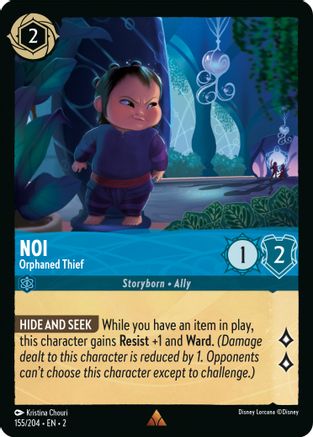Noi - Orphaned Thief (2-155) (Cold Foil)