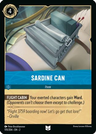 Sardine Can (2-170) (Cold Foil)