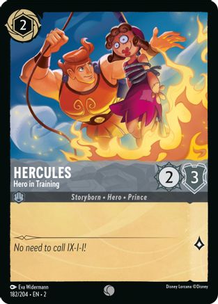 Hercules - Hero in Training (2-182) (Cold Foil)