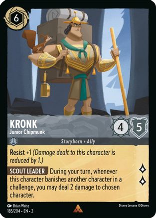 Kronk - Junior Chipmunk (2-185) (Cold Foil)