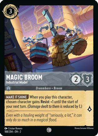 Magic Broom - Industrial Model (2-188) (Cold Foil)